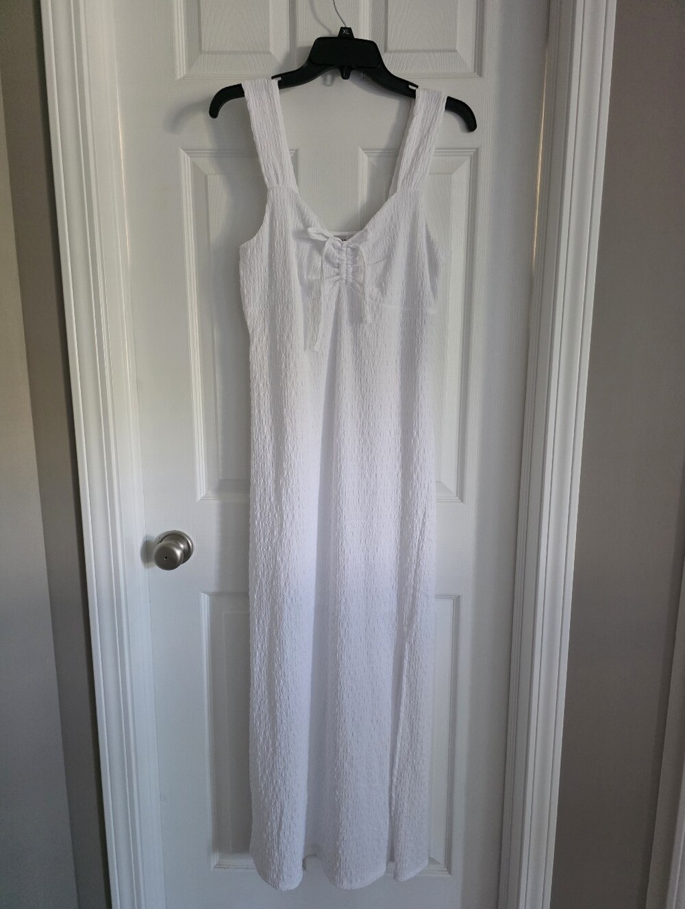 NWT Madden Girl White Maxi Dress Sz XL Country Bride Beach Bachelorette